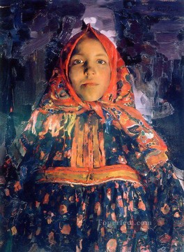 ヴェルカ 1913 フィリップ・マリャヴィン ロシア語 Oil Paintings